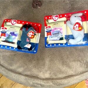 Lefty And Righty Ty beanie